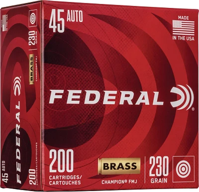 Federal Premium Champion .45 ACP 230-Grain Pistol Ammunition                                                                    