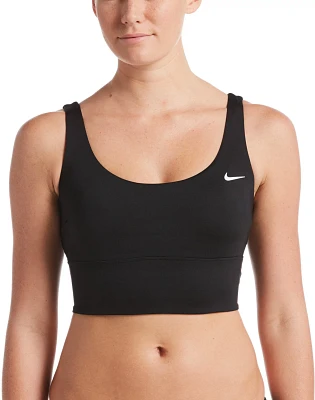 Nike Women's Essential Scoop Neck Midkini Swim Top