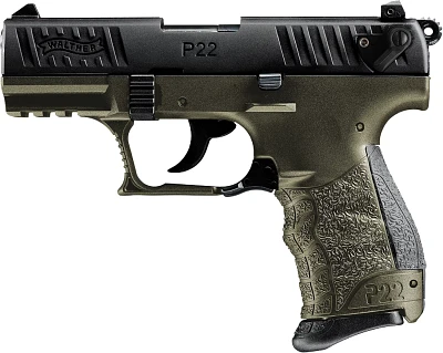 Walther Arms P22 Q OD Green .22 LR Pistol                                                                                       