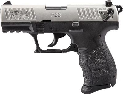 Walther Arms P22 Q Nickel .22 LR Pistol                                                                                         