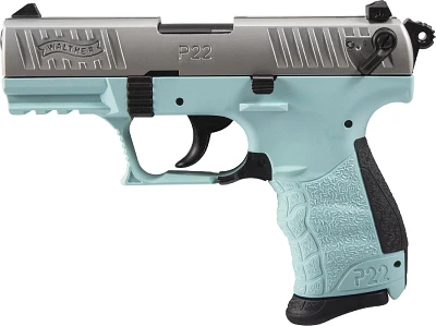 Walther Arms P22 Q Angel Blue .22 LR Pistol                                                                                     