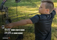 Bear Archery Youth Warrior Recreational Bow Set                                                                                 