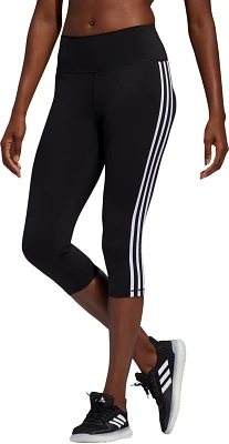 adidas Women's Believe This 3-Stripes Capri Tights