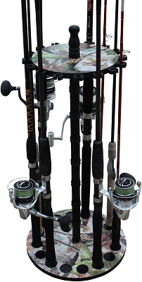 Rush Creek Round 16-Rod Floor Rack                                                                                              