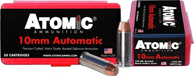 Atomic Defense Pistol 10mm Auto 180-Grain Centerfire Pistol Ammunition                                                          
