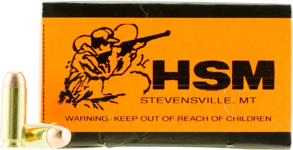 HSM Training 10 mm Auto 180-Grain Full Metal Jacket Ammunition                                                                  