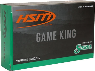 HSM Game King 8mm Mauser 175-Grain Pro-Hunter Ammunition                                                                        