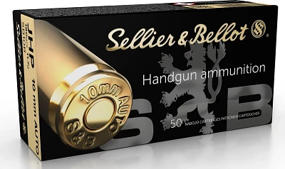 Sellier & Bellot 10mm Auto 180-Grain Handgun Ammunition                                                                         
