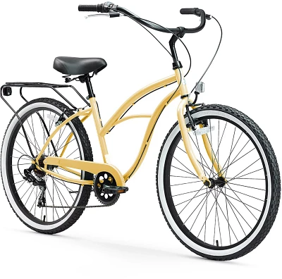 sixthreezero Women's Around the Block 26 in 7-Speed Beach Cruiser Bicycle