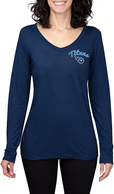 College Concept Women's Tennessee Titans Side Marathon Long Sleeve Top