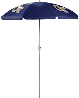 Picnic Time Georgia Tech 5.5 ft Beach Umbrella                                                                                  