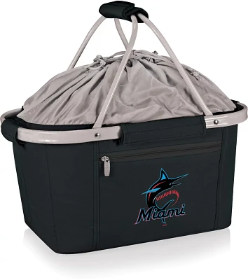 Picnic Time Miami Marlins Metro Basket Collapsible Tote                                                                         