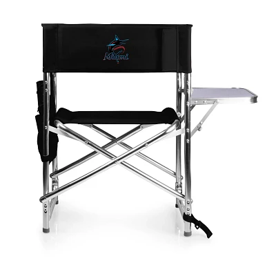 Picnic Time Miami Marlins Sports Chair                                                                                          