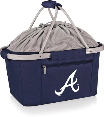 Picnic Time Atlanta Braves Metro Basket Collapsible Tote                                                                        