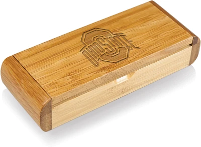 Picnic Time Ohio State University Elan Deluxe Corkscrew in Bamboo Box                                                           
