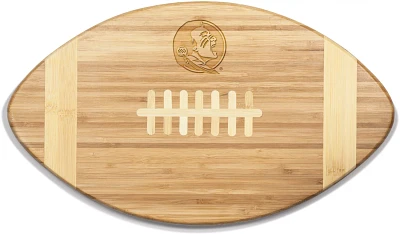 Picnic Time Florida State University Touchdown Football Cutting Board and Serving Tray                                          