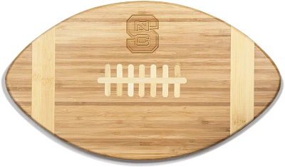 Picnic Time North Carolina State University Touchdown Football Cutting Board and Serving Tray                                   