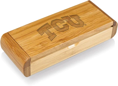 Picnic Time Texas Christian University Elan Deluxe Corkscrew Box                                                                