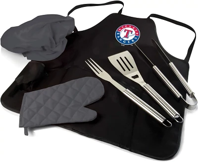Picnic Time Texas Rangers Barbecue Pro Grill Set                                                                                