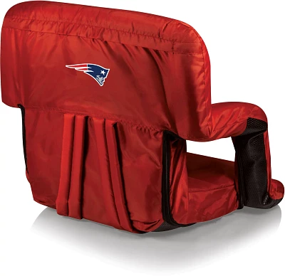 Picnic Time New England Patriots Ventura Portable Reclining Stadium Seat                                                        