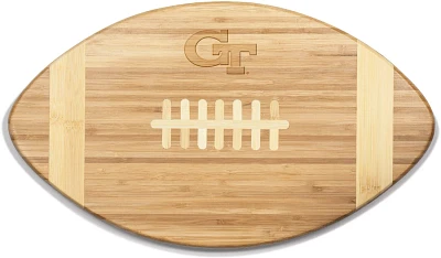 Picnic Time Georgia Tech Touchdown Football Cutting Board and Serving Tray                                                      