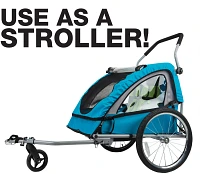 Bell 2-Child Smooth Sailer Bicycle Trailer                                                                                      