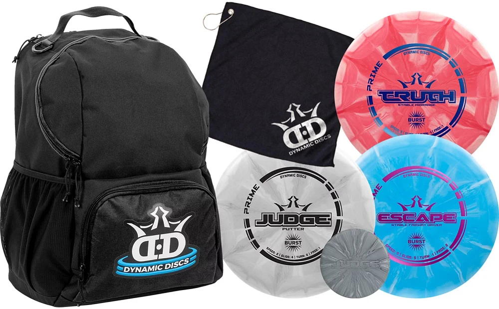 Dynamic Discs Cadet Backpack Disc Golf Starter Kit                                                                              