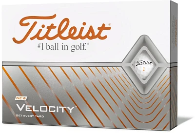Titleist Velocity Golf Balls 12-Pack - Prior Gen                                                                                