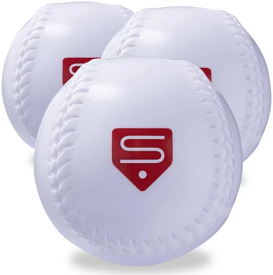 SweetSpot Baseball S100 Plastic Backyard Baseballs 3-Pack                                                                       