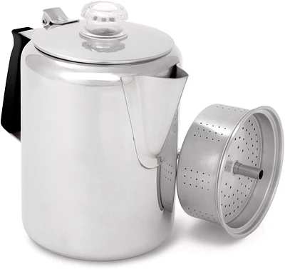 GSI Outdoors Glacier Stainless 9 Cup Percolator                                                                                 