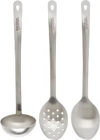 Outdoor Gourmet 3-Piece Stainless-Steel Serving Set                                                                             