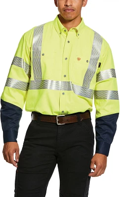 Ariat Men's Fire Resistant Hi-Vis Long Sleeve Work Shirt