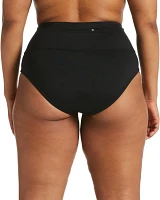 Nike Women's Essential High Waisted Plus Swim Bottoms