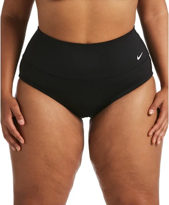 Nike Women's Essential High Waisted Plus Swim Bottoms
