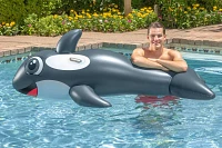 Poolmaster Jumbo Whale Kids Ride-On Pool Float                                                                                  