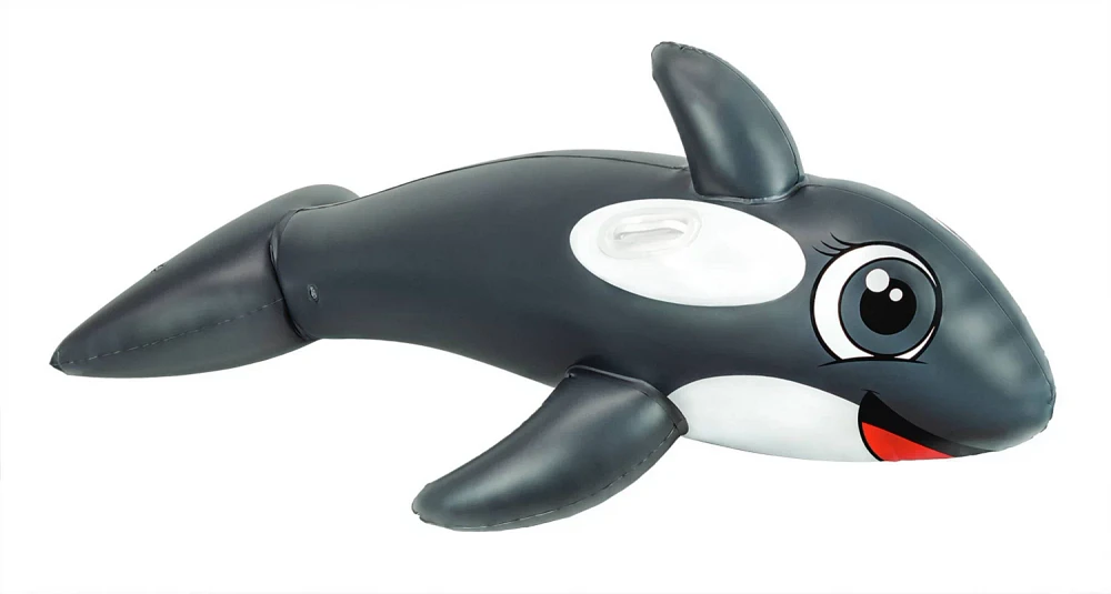 Poolmaster Jumbo Whale Kids Ride-On Pool Float                                                                                  