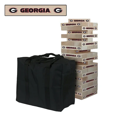 Victory Tailgate University of Georgia Giant Wooden Tumble Tower Game                                                           