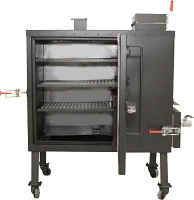 Old Country BBQ Pits Insulated Gravity Fed Charcoal Smoker                                                                      