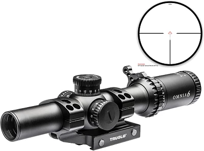 Truglo Omnia Tactical 1 - 4 x 24 Riflescope                                                                                     