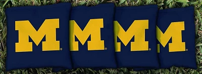 Victory Tailgate University of Michigan Corn-Filled Cornhole Bags 4-Pack