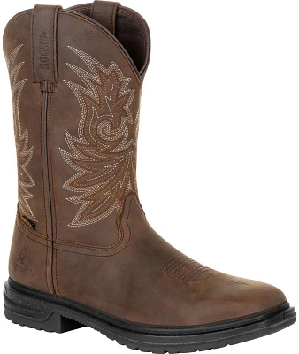 Rocky Men's Worksmart Waterproof CT Western Boots