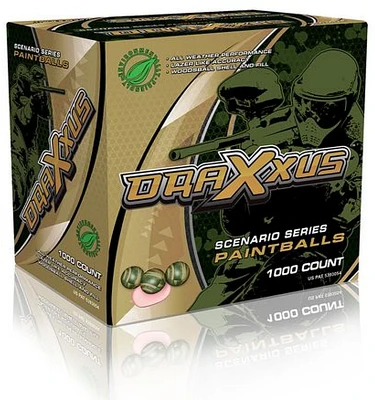 Draxxus Scenario .68 Caliber Camouflage Print Pink-Filled Paintballs 1,000-Pack                                                 