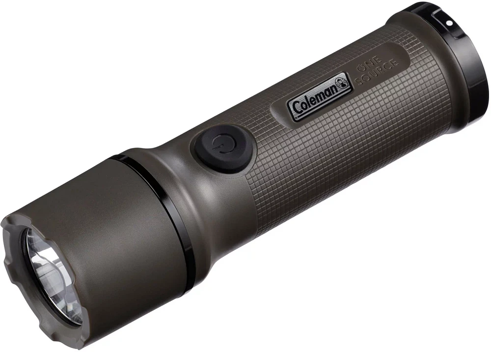 Coleman C002 OneSource LED Flashlight with Rechargeable Lithium-ion Battery                                                     