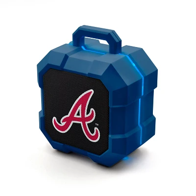 Mizco Atlanta Braves LED Shock Box Bluetooth Speaker                                                                            