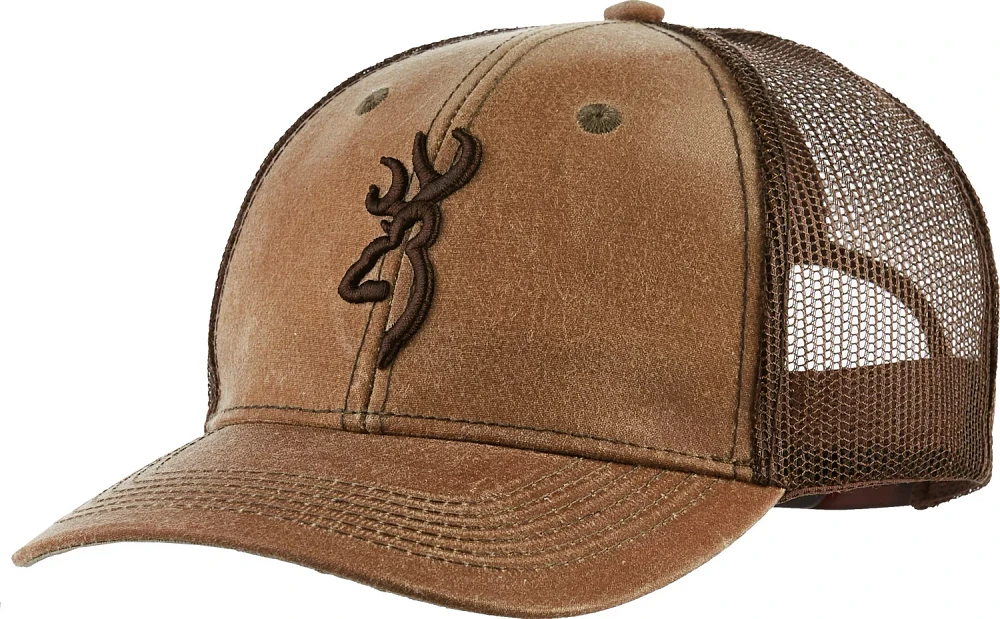 Browning Men's Timber Wax 3-D Buckmark Cap                                                                                      