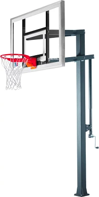 Spalding Arena Series II 60 in Glass In-Ground Basketball Hoop                                                                  