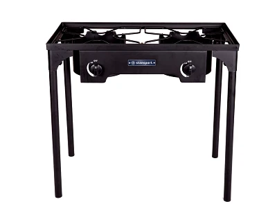 Stansport 2-Burner Outdoor Stove with Stand                                                                                     