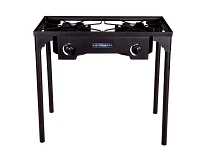 Stansport 2-Burner Outdoor Stove with Stand                                                                                     