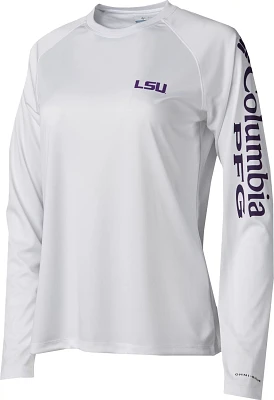Columbia Sportswear Women's Louisiana State University Tidal Long Sleeve T-shirt