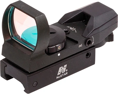 NcSTAR D4RGB Reflex Optic Red/Green Dot Sight                                                                                   